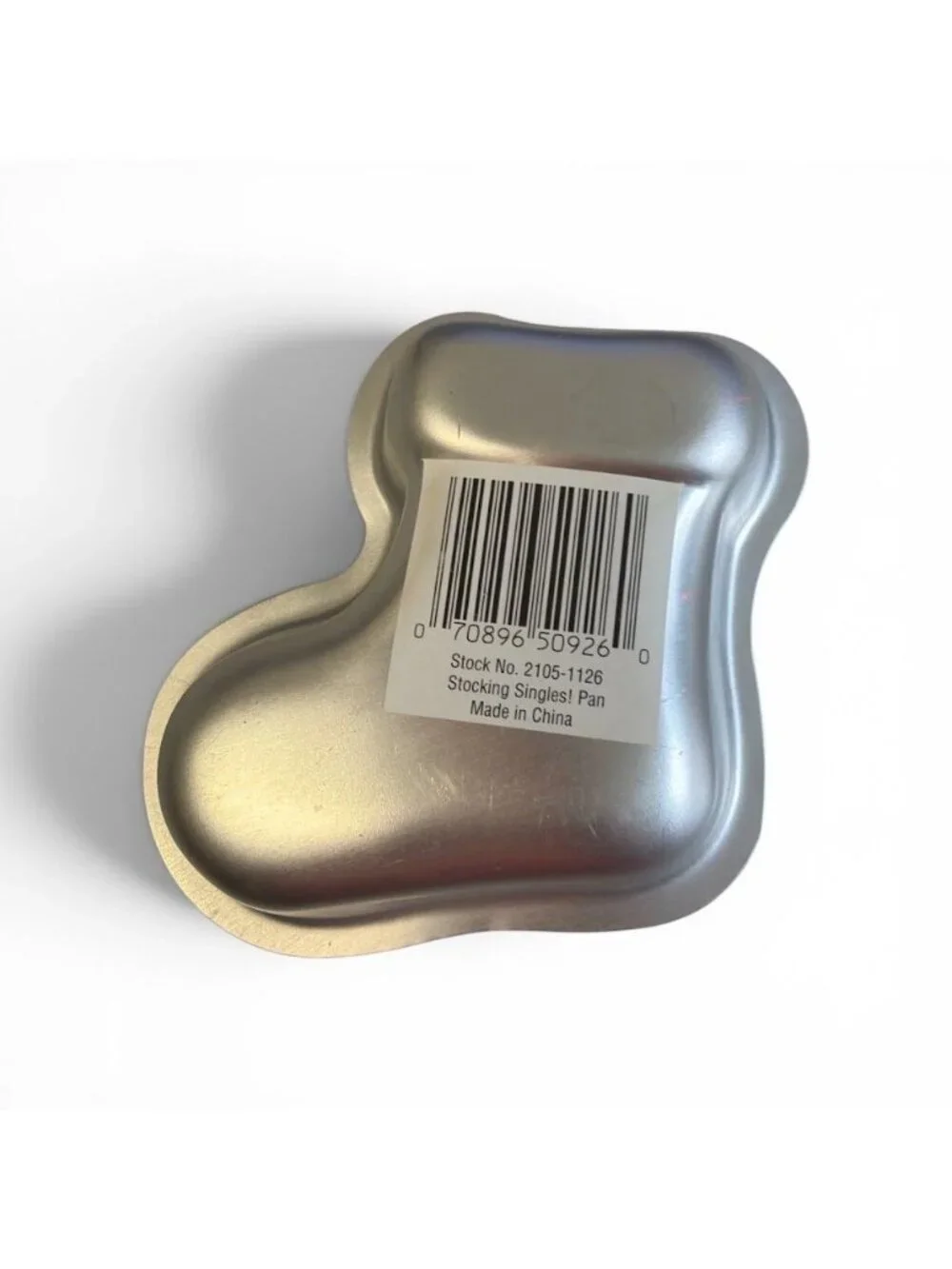 Wilton Stocking Singles Aluminum Cake Pan - Stocking